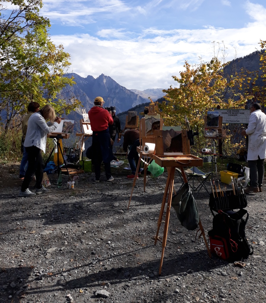 plein air en Savoie Art & Cimes Association